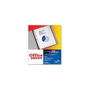  Office Depot Top Loading Sheet Protectors, Economy Weight 