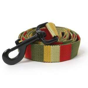 Red and Green Stripe Dog Leash 3/4IN 