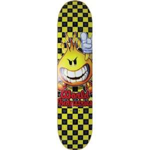 World Industries Flameboy Checker Skateboard Deck   7.5:  