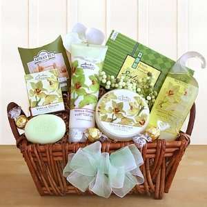  Vanilla Orchid Sensation Spa Gift Basket Sale Beauty