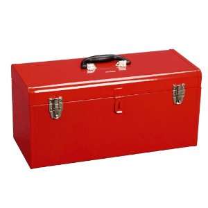   Excel TB139 Red 19 Inch Portable Steel Tool Box, Red: Home Improvement