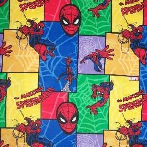   44 Fabric The Amazing Spider Man Web Patch Fabric: Everything Else