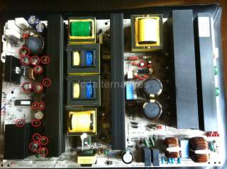 Repair Kit, Vizio JV50P, Plasma TV, Capacitors 729440902445  