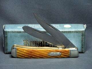 Rough Rider Trapper Knife Genuine Brown Twisted..2010  