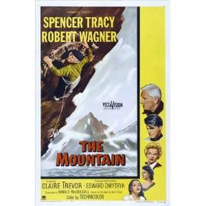  The Mountain Poster 27x40 Spencer Tracy Robert Wagner 