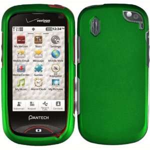  For Pantech Hotshot 8992 Rubberized Cover   Dark Green 