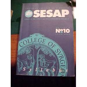  American College of Surgeons Sesap (volume 1 no.10) Books
