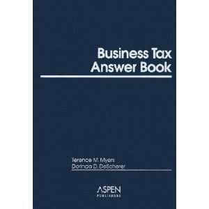  Business Owners Tax Answer Book (9780735536357): Terence 