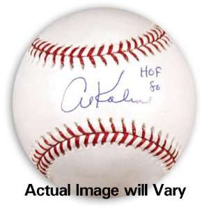 Al Kaline Autographed Baseball with HOF 80 Inscription  