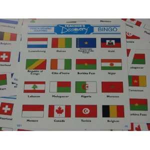  French Speaking Countries Bingo