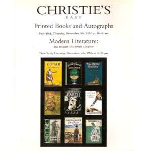  Christies East   New York: Printed Books and Autographs 