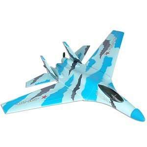    Battle Plane Radio Controlled Plane 49MHz (Blue) Toys & Games