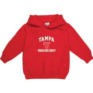 Tampa Spartans Red Toddler/Kids Womens Cross Country Arch Hooded 