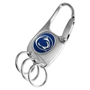  Penn State Nittany Lions 3 Ring Clip Keychain: Sports 