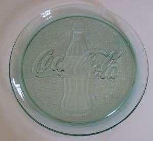 Coca Cola Coke Glass Platter Plate Server 13 Tray  