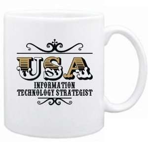 New  Usa Information Technology Strategist   Old Style  Mug 