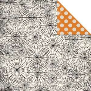  Spider Web Apothecary Double Sided Cardstock 12X12 Echo 