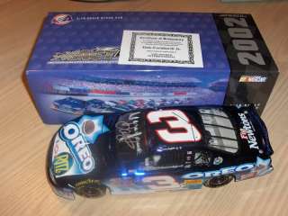 DALE EARNHARDT JR. SIGNED 2002 OREO DIECAST 118 NASCAR  