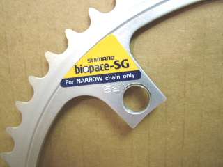 NOS Shimano Biopace SG Chainrings (52x42 w/130 mm BCD)  