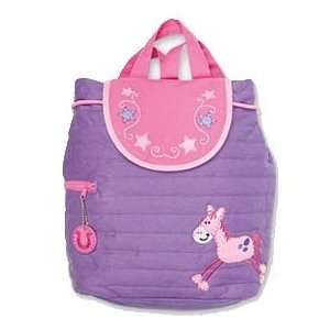  Stephen Joseph   Girls Quilted Backpacks with Horse 