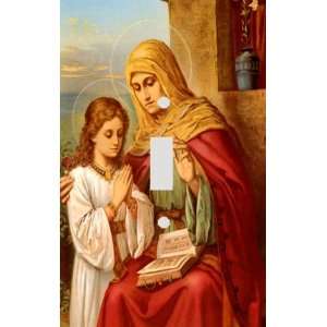 Saint Anne Decorative Switchplate Cover