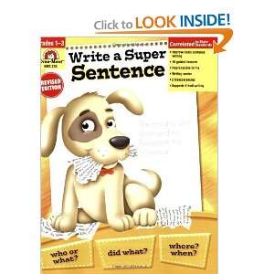  Write a Super Sentence [Paperback] Evan Moor Educational 