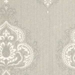  Gold and Biege Damask Pattern RB51002AS