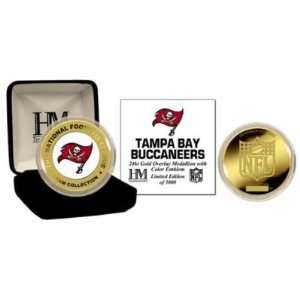 Tampa Bay Buccaneers Gold and Color Coin