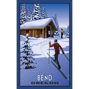  Northwest Art Mall Bend Oregon Cross Country Skiers and 