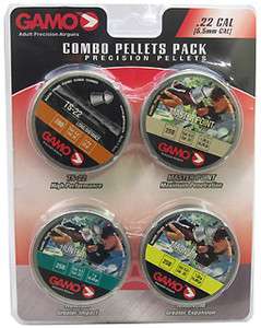 Gamo Combo Pack .22 Caliber/950 pellets total 63209275554  