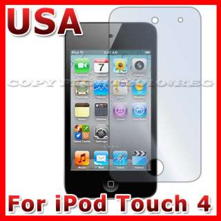 CLEAR LCD SCREEN PROTECTOR GUARD COVER FILM FOR APPLE IPOD TOUCH 4TH 