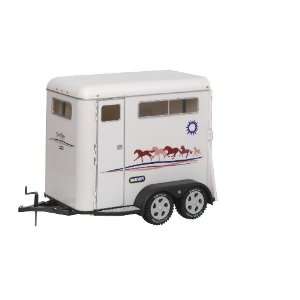   Traditional Series Two Horse Trailer : Toys & Games : 
