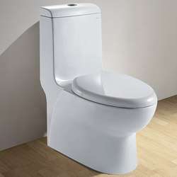 Royal Leeds Ceramic Dual Flush Toilet  Overstock