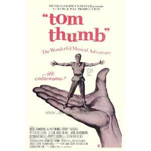 1967 Tom Thumb 27 x 40 inches Style B Movie Poster 