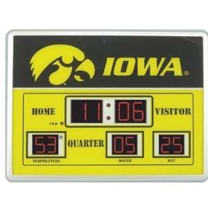    University of Iowa Hawkeyes Lg Scoreboard Clock