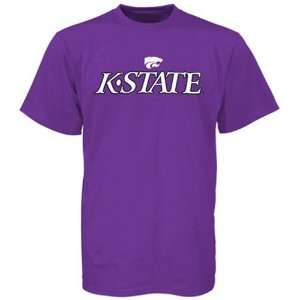  Kansas State Wildcats Purple Campus Yard T shirt Sports 