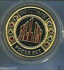 ALL IN POKER GUARD TEXAS HOLD EM 24KT GOLD COIN NEW