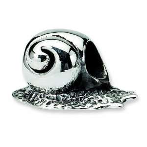  Sterling Silver Reflections Snail Bead Jewelry