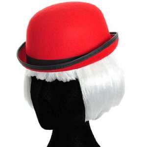  Ukps Red Felt Bowler Hat Toys & Games