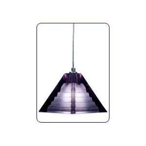  Häfele Pyramid Pendant Light with Cable in Amber 35W 3+D 