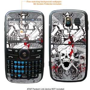   Skin STICKER for AT&T Pantech Link case cover Link 223 Electronics