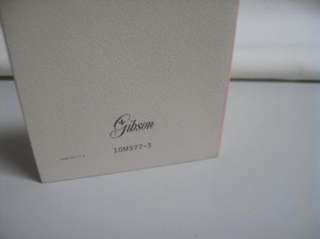 Vintage Pink 50s Wedding Bells Bridal Shower Gibson Gift Card Die Cut 