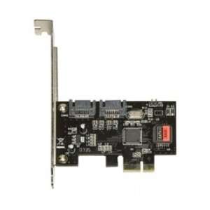 SD SA2PEX 2IR PCI Express 2 channel SATA II controller card w/software 