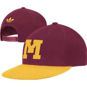  Minnesota Golden Gophers adidas Originals Vault Logo Snapback Hat 
