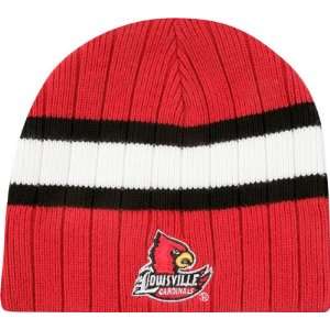 Louisville Cardinals Stinger Beanie Knit Hat:  Sports 