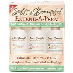 Soft & Beautiful Extend A Perm Non Chemical Thermal Straightening Kit 