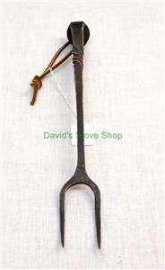   Forged Twisted Steel RR Spike BBQ Fork Made In Texas DCRRSSF  