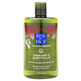 Kiss My Face   Peaceful Patchouli Moisture Bath & Shower Gel, 16 fl oz 