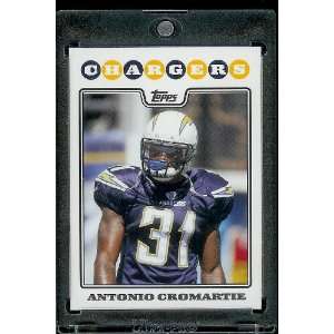 2008 Topps # 248 Antonio Cromartie   San Diego Chargers   NFL Trading 