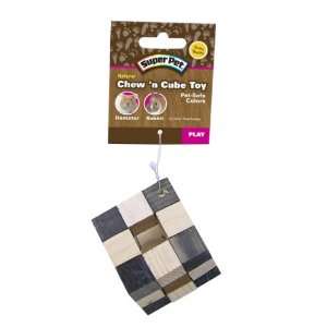    Super Pet Natural Chew n Cube Toy for Small Animals: Pet Supplies